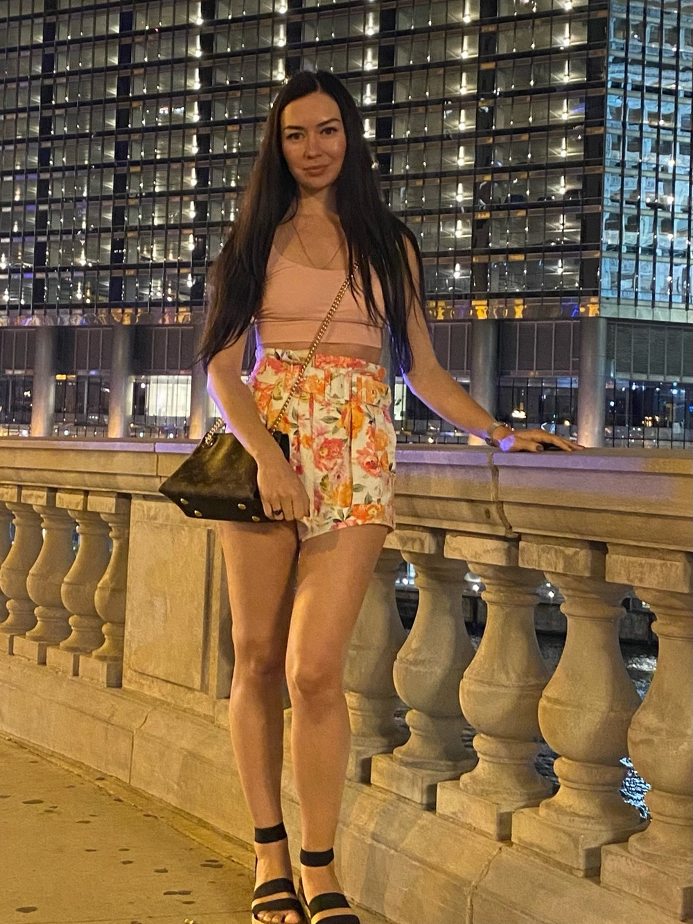 For Love And Lemons PEONY PLEATED LINEN SHORT, Sz M - Picture 6 of 16